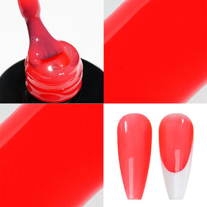  Jelly Gel Polish Colors - LDS 07 Water Melon - Nude Collection by LDS sold by DTK Nail Supply