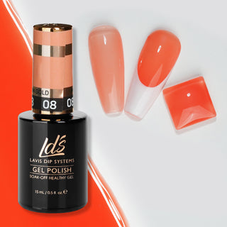  Jelly Gel Polish Colors - LDS 08 Imitation Gold - Nude Collection by LDS sold by DTK Nail Supply