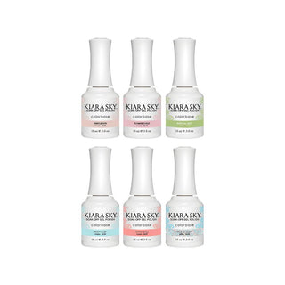 Kiara Sky Wild & Free Spring Gel Collection (06 Colors): 633, 634, 635, 636, 637, 638 by Kiara Sky sold by DTK Nail Supply