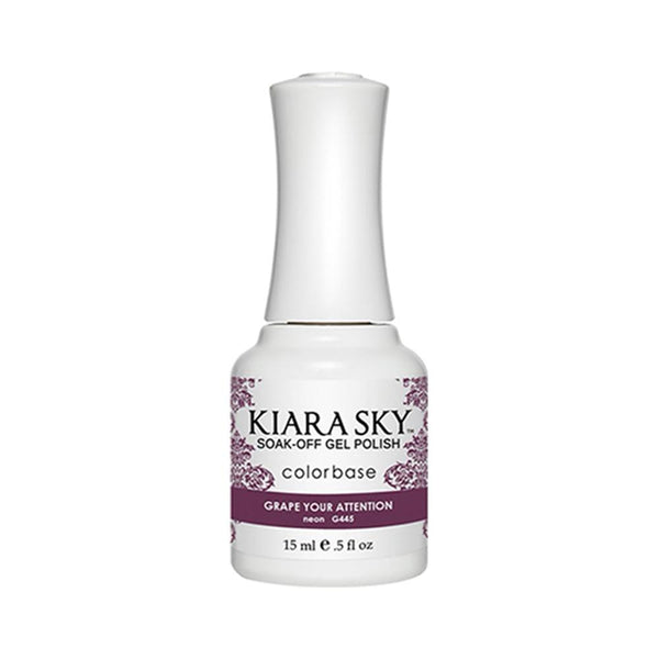  Kiara Sky Gel Polish 445 - Grape Your Attention by Kiara Sky sold by DTK Nail Supply