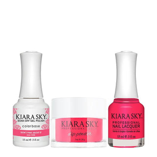  Kiara Sky 3 in 1 - 446 Don't Pink About It DGL446 by Kiara Sky sold by DTK Nail Supply