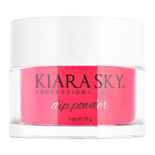  Kiara Sky Dipping Powder Nail - 446 Don't Pink About It - Pink, Neon Colors by Kiara Sky sold by DTK Nail Supply