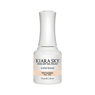  Kiara Sky Gel Polish 492 - Beige, Neutral Colors - Only Natural by Kiara Sky sold by DTK Nail Supply
