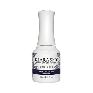  Kiara Sky Gel Polish 508 - Purple Colors - Have a Grape Nite by Kiara Sky sold by DTK Nail Supply