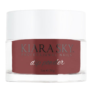  Kiara Sky Dipping Powder Nail - 515 Rustic Yet Refined - Red Colors by Kiara Sky sold by DTK Nail Supply