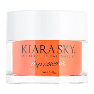  Kiara Sky Dipping Powder Nail - 542 Twizzly Tangerine - Coral Colors by Kiara Sky sold by DTK Nail Supply