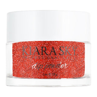  Kiara Sky Dipping Powder Nail - 551 Passion Potion - Red, Glitter Colors by Kiara Sky sold by DTK Nail Supply