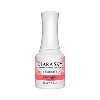  Kiara Sky Gel Polish 563 - Pink, Neon Colors - Cherry On Top by Kiara Sky sold by DTK Nail Supply
