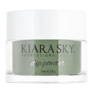  Kiara Sky Dipping Powder Nail - 568 Call It Cliche - Green Colors by Kiara Sky sold by DTK Nail Supply