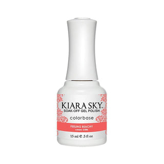  Kiara Sky Gel Polish 586 - Coral, Neutral Colors - Feeling Beachy by Kiara Sky sold by DTK Nail Supply