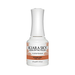  Kiara Sky Gel Polish 611 - Brown, Beige Colors - Un Bare Able by Kiara Sky sold by DTK Nail Supply
