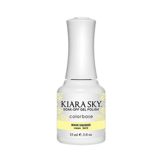  Kiara Sky Gel Polish 612 - Yellow Colors - Main Squeeze by Kiara Sky sold by DTK Nail Supply