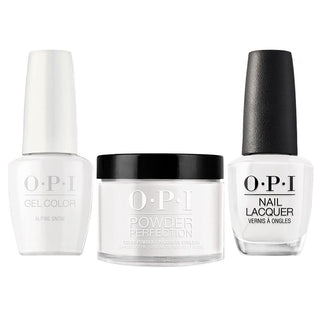  OPI 3 in 1 - L00 Alpine Snow - Dip, Gel & Lacquer Matching by OPI sold by DTK Nail Supply