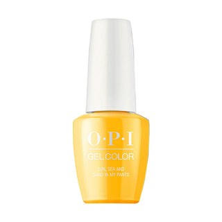  OPI Gel Nail Polish - L23 Sun, Sea, and Sand in My Pants - Yellow Colors by OPI sold by DTK Nail Supply