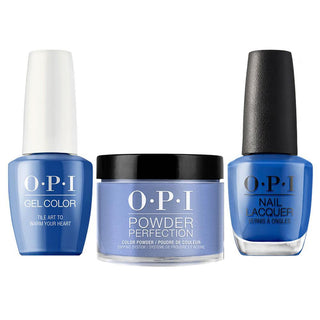 OPI 3 in 1 - L25 Tile Art to Warm Your Heart - Dip, Gel & Lacquer Matching by OPI sold by DTK Nail Supply