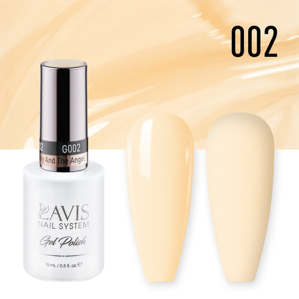  Lavis Gel Nail Polish Duo - 002 Charley And The Angel by LAVIS NAILS sold by DTK Nail Supply