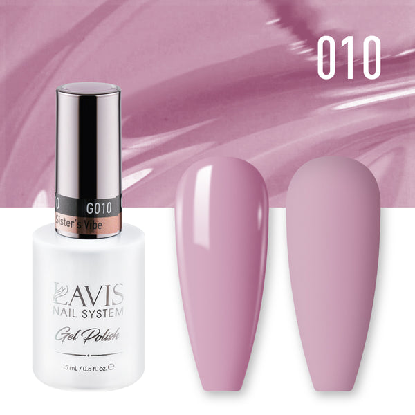  Lavis Gel Nail Polish Duo - 010 My Sister's Vibe by LAVIS NAILS sold by DTK Nail Supply