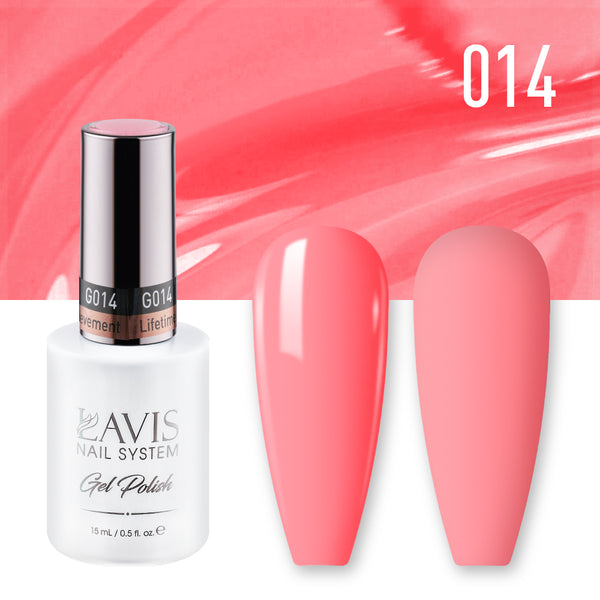  Lavis Gel Nail Polish Duo - 014 Lifetime Achievement by LAVIS NAILS sold by DTK Nail Supply