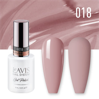  Lavis Gel Nail Polish Duo - 018 Purple Colors - Lost in the Rhythm by LAVIS NAILS sold by DTK Nail Supply