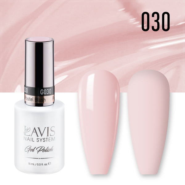 Lavis Gel Polish 030 - Pastel Blush by LAVIS NAILS sold by DTK Nail Supply