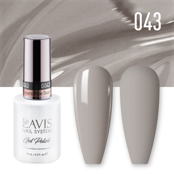  Lavis Gel Nail Polish Duo - 043 Tinkers Pixie Dust by LAVIS NAILS sold by DTK Nail Supply
