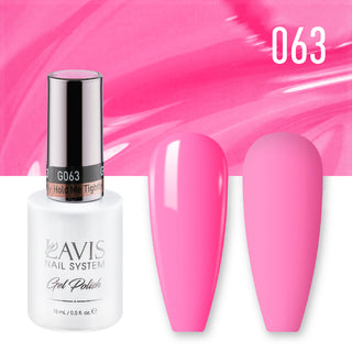 Lavis Gel Nail Polish Duo - 063 Purple Colors - Hold Me Tightly by LAVIS NAILS sold by DTK Nail Supply