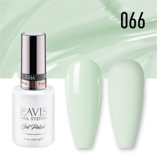  Lavis Gel Polish 066 - Blue Green Colors - Frost Mist by LAVIS NAILS sold by DTK Nail Supply