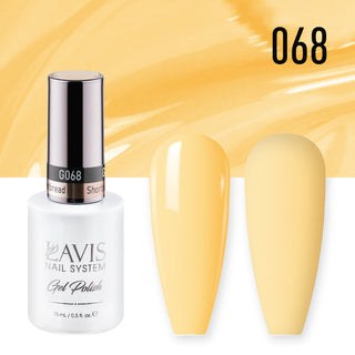  Lavis Gel Polish 068 - Yellow Colors - Shortbread by LAVIS NAILS sold by DTK Nail Supply