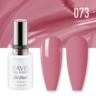  Lavis Gel Polish 073 - Norwegian Salmon by LAVIS NAILS sold by DTK Nail Supply