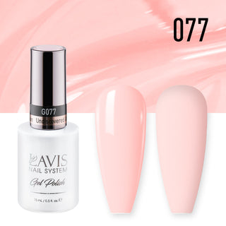 Lavis Gel Polish 077 - Pink Beige Colors - Undiscovered Attraction by LAVIS NAILS sold by DTK Nail Supply