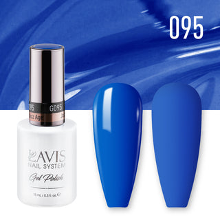 Lavis Gel Nail Polish Duo - 095 Blue Colors - Jazz Age by LAVIS NAILS sold by DTK Nail Supply