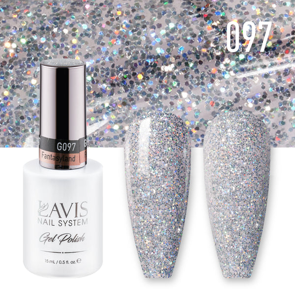  Lavis Gel Nail Polish Duo - 097 Fantasyland by LAVIS NAILS sold by DTK Nail Supply