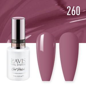 Lavis Gel Polish 260 - Pink Colors - Love Hurts by LAVIS NAILS sold by DTK Nail Supply