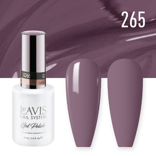 Lavis Gel Polish 265 - Mauve Colors - Lace by LAVIS NAILS sold by DTK Nail Supply