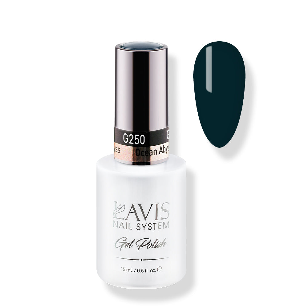 Lavis Gel Polish 250 (Ver 2) - Green Colors - Ocean Abyss by LAVIS NAILS sold by DTK Nail Supply