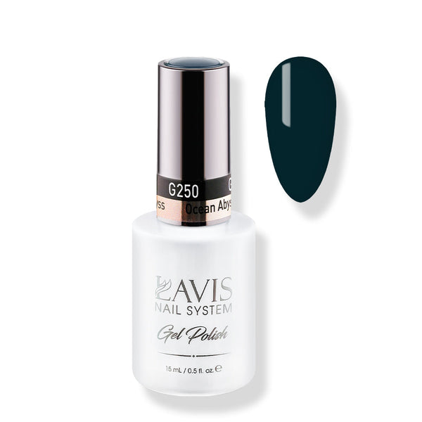 Lavis Gel Polish 250 (Ver 2) - Green Colors - Ocean Abyss by LAVIS NAILS sold by DTK Nail Supply
