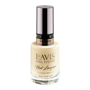 LAVIS Nail Lacquer - 129 Creamery - 0.5oz by LAVIS NAILS sold by DTK Nail Supply