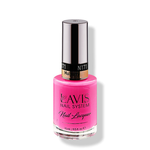 LAVIS Nail Lacquer - 171 Mulberry - 0.5oz by LAVIS NAILS sold by DTK Nail Supply