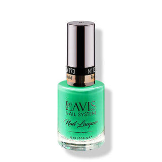  LAVIS Nail Lacquer - 173 Frosted Emerald - 0.5oz by LAVIS NAILS sold by DTK Nail Supply