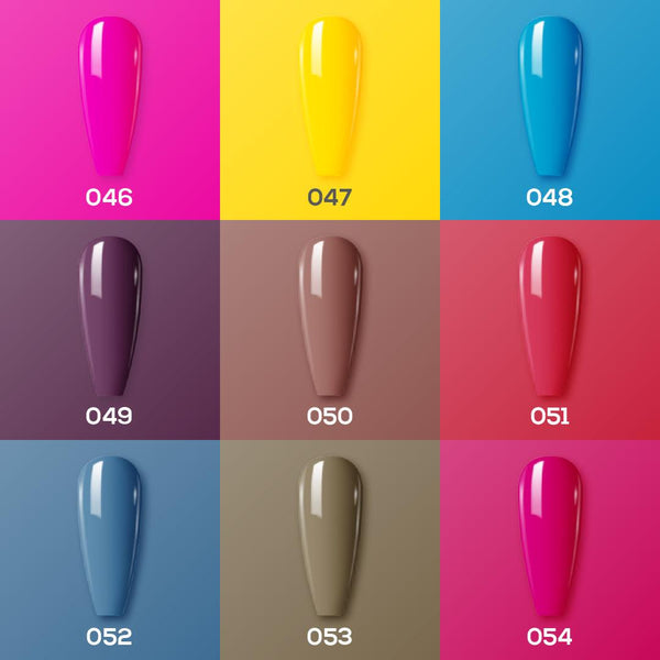  9 Lavis Holiday Gel Nail Polish Collection - PASSION IN PARIS - 046; 047; 048; 049; 050; 051; 052; 053; 054 by LAVIS NAILS sold by DTK Nail Supply