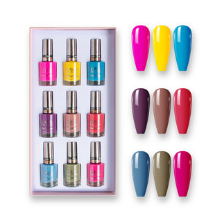  PASSION IN PARIS - Lavis Holiday Nail Lacquer Collection: 046; 047; 048; 049; 050; 051; 052; 053; 054 by LAVIS NAILS sold by DTK Nail Supply
