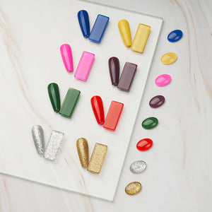  THE ESSENTIALS - Lavis Holiday Nail Lacquer Collection: 083; 084; 086; 093; 094; 095; 100; 102; 105 by LAVIS NAILS sold by DTK Nail Supply