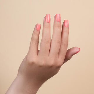  LDS 3 in 1 - 007 Just Peachy! - Dip, Gel & Lacquer Matching by LDS sold by DTK Nail Supply