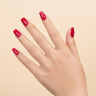  LDS Red Dipping Powder Nail Colors - 023 Heat Of The Moment by LDS sold by DTK Nail Supply
