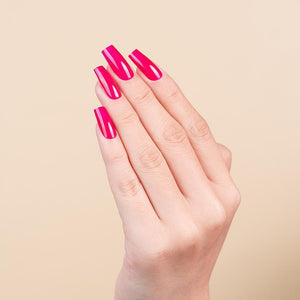 LDS Gel Nail Polish Duo - 031 Red Colors - La Vie En Rose by LDS sold by DTK Nail Supply