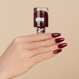  LDS 3 in 1 - 033 Sangria - Dip (1oz), Gel & Lacquer Matching by LDS sold by DTK Nail Supply