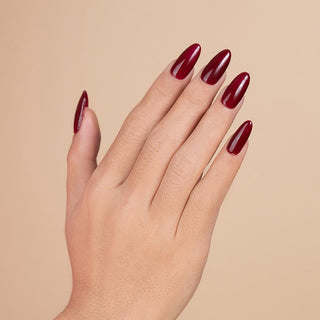  LDS 3 in 1 - 033 Sangria - Dip (1oz), Gel & Lacquer Matching by LDS sold by DTK Nail Supply