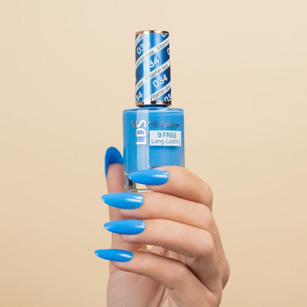  LDS Gel Nail Polish Duo - 034 Vitamin Sea by LDS sold by DTK Nail Supply