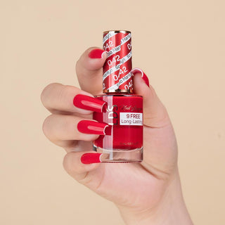  LDS Gel Nail Polish Duo - 042 Red Colors - So Marilyn by LDS sold by DTK Nail Supply