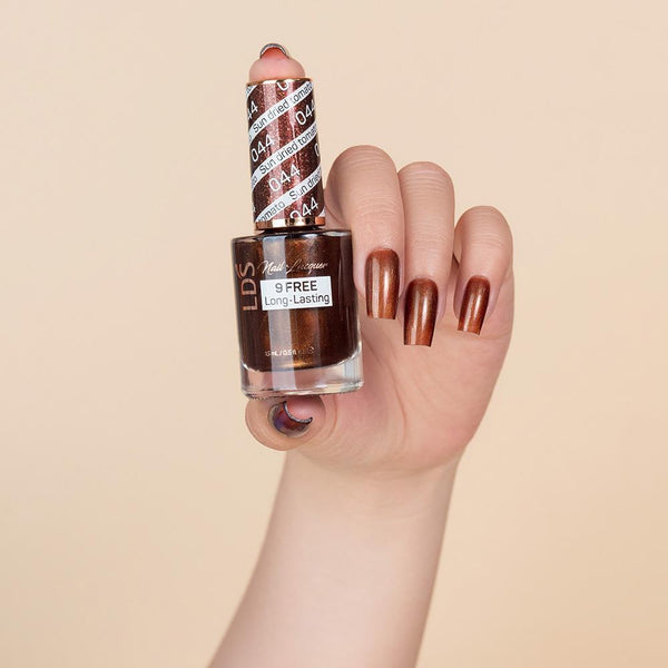  LDS Gel Nail Polish Duo - 044 Sun Dried Tomato by LDS sold by DTK Nail Supply